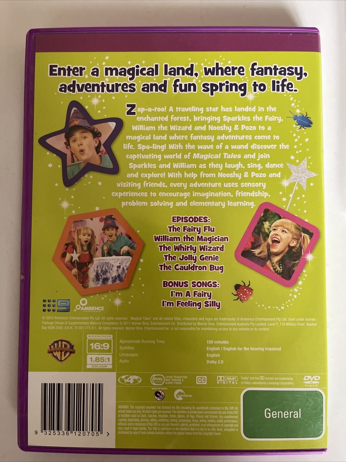 Magical Tales - Magical Visitors (DVD, 2010) Region 4