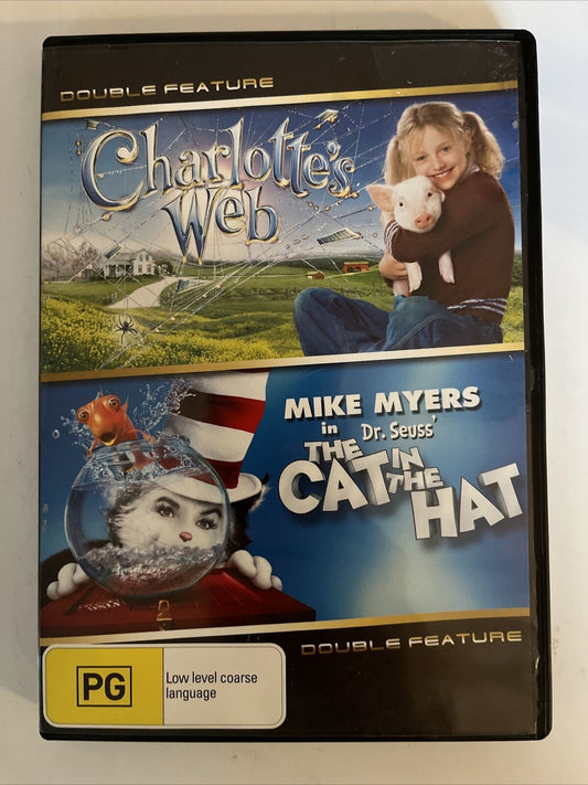 Charlotte's Web / The Cat in the Hat - Dr Suess (DVD) Region 4