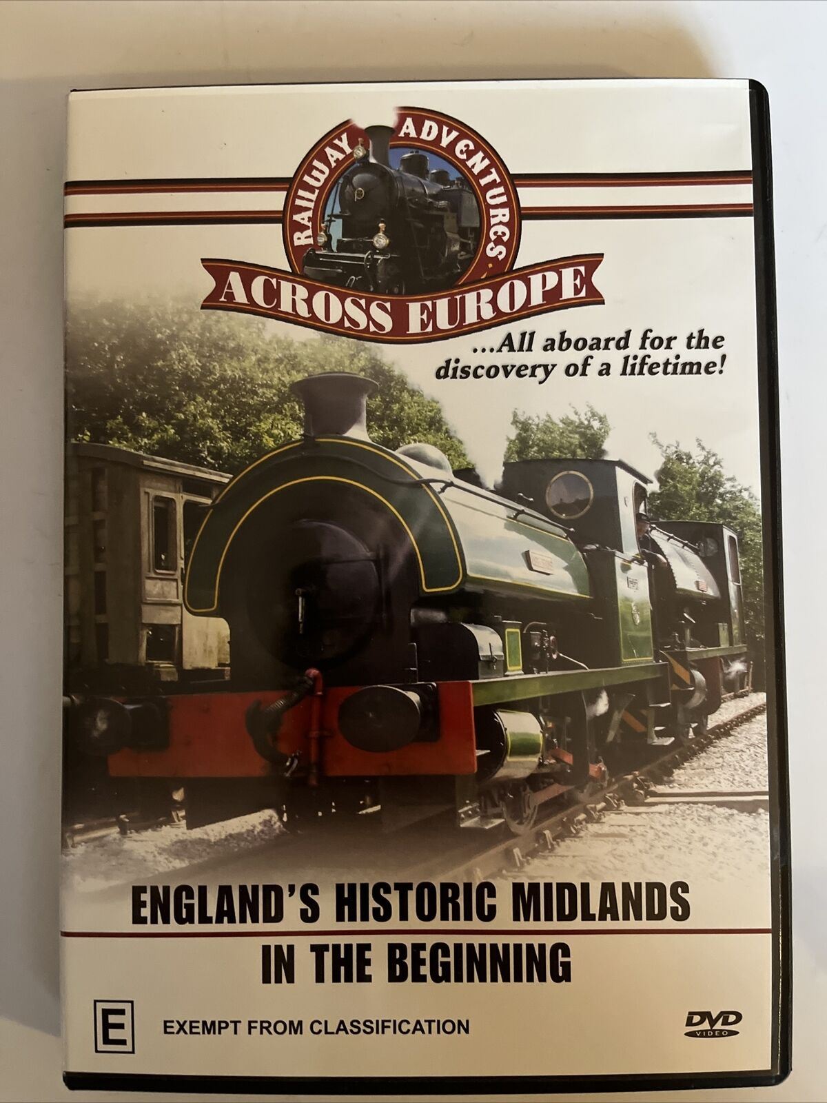 Railway Adventures Across Europe - England's Historic Midlands (DVD)