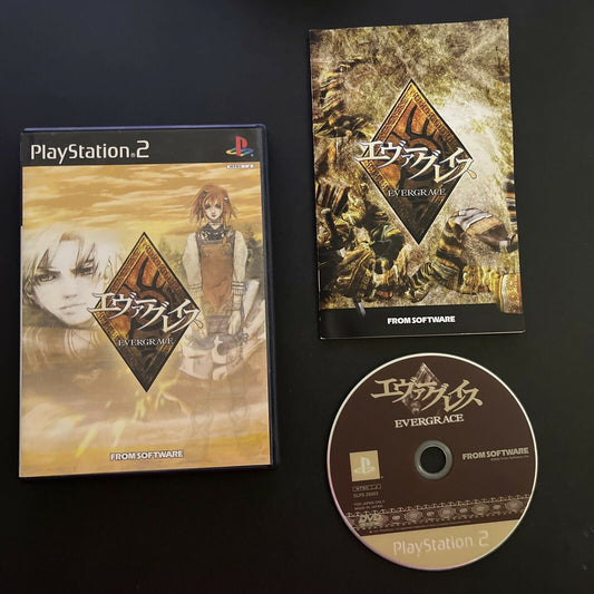 Evergrace - PlayStation PS2 NTSC-J JAPAN From Software 2000 Action Game