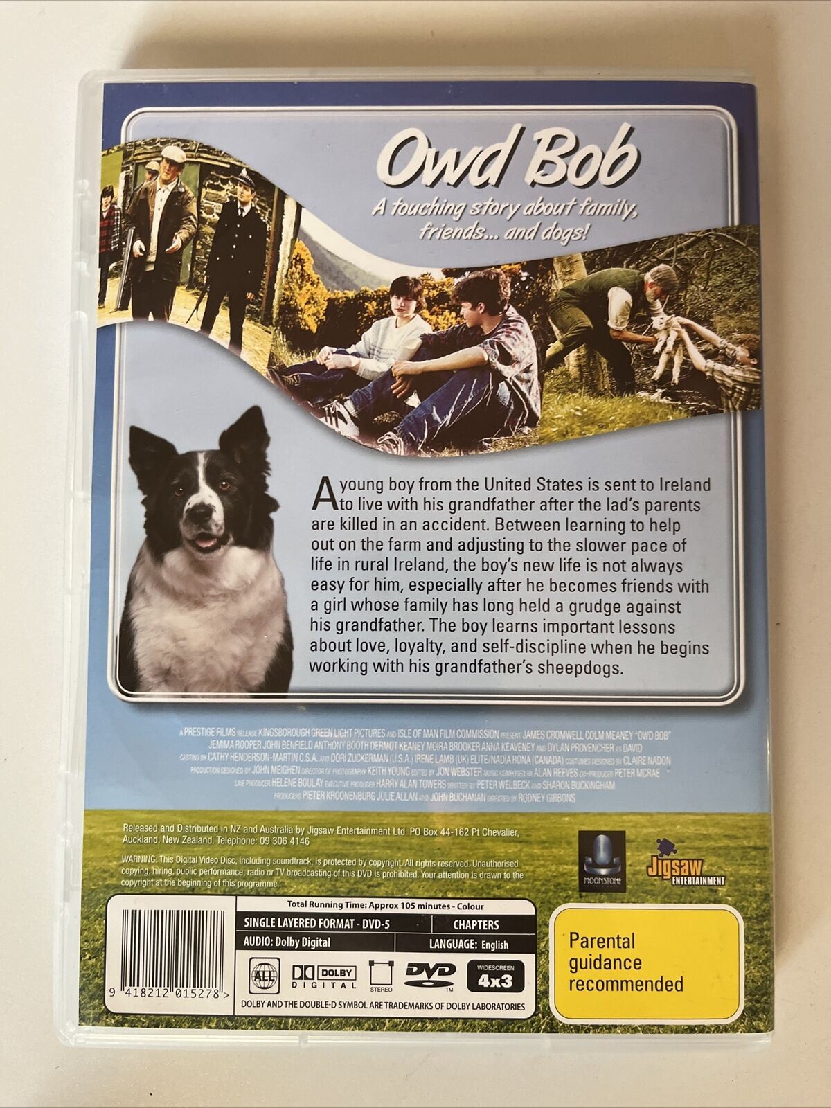 Owd Bob (DVD, 1998) James Cromwell, Colm Meaney, Jemima Rooper. All Regions