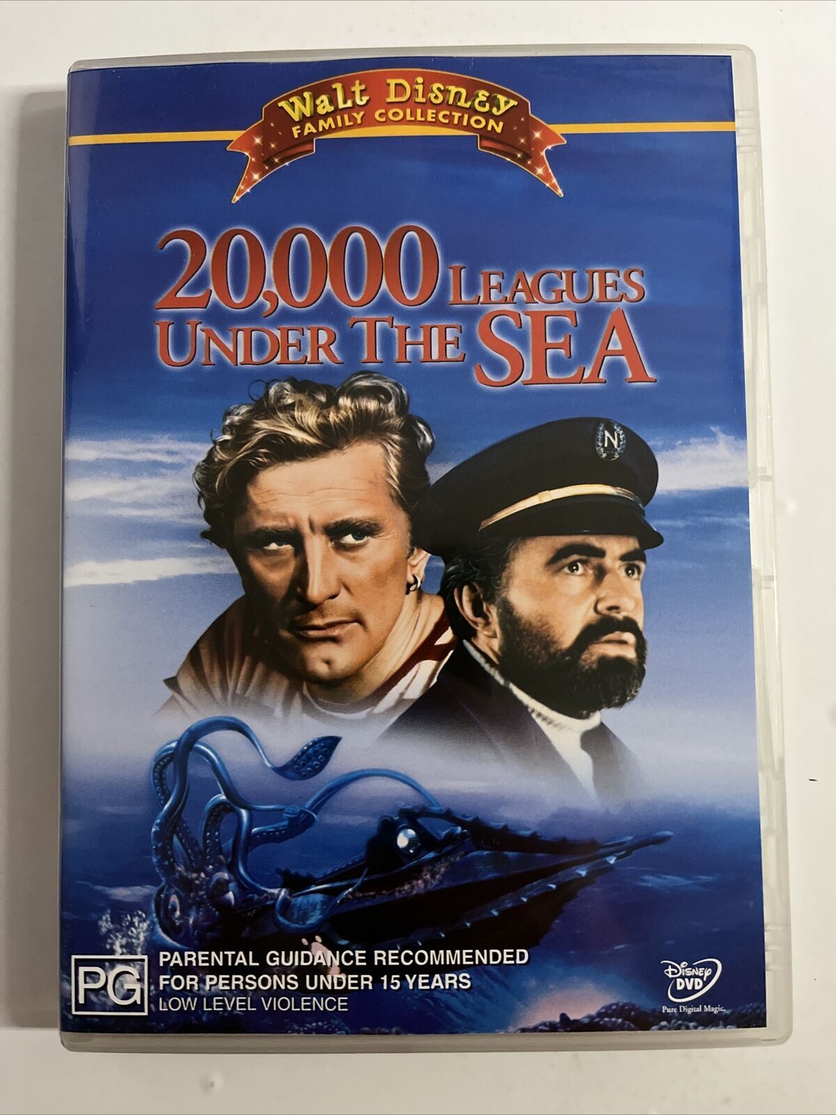 20,000 Leagues Under The Sea (DVD, 1954) Kirk Douglas, James Mason. Region 4