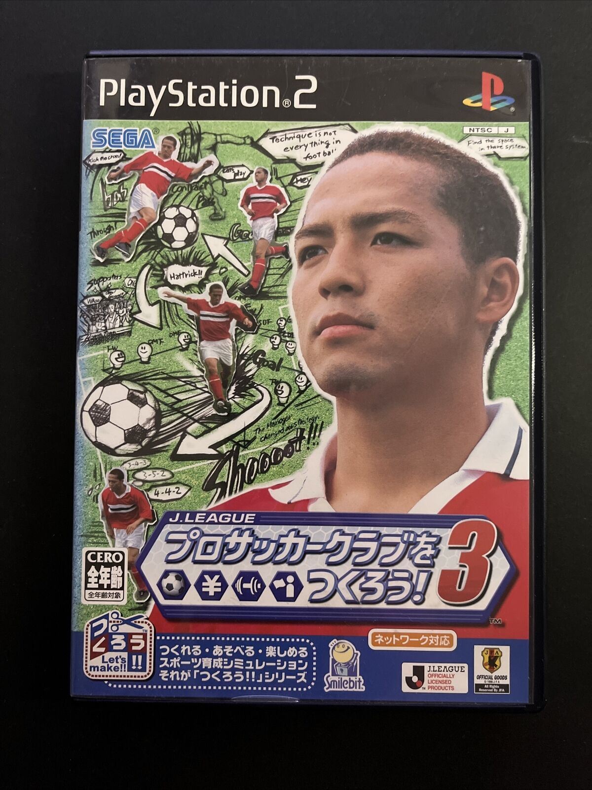 J League Pro Soccer Club 3, 2004 - PlayStation PS2 NTSC-J JAPAN Game