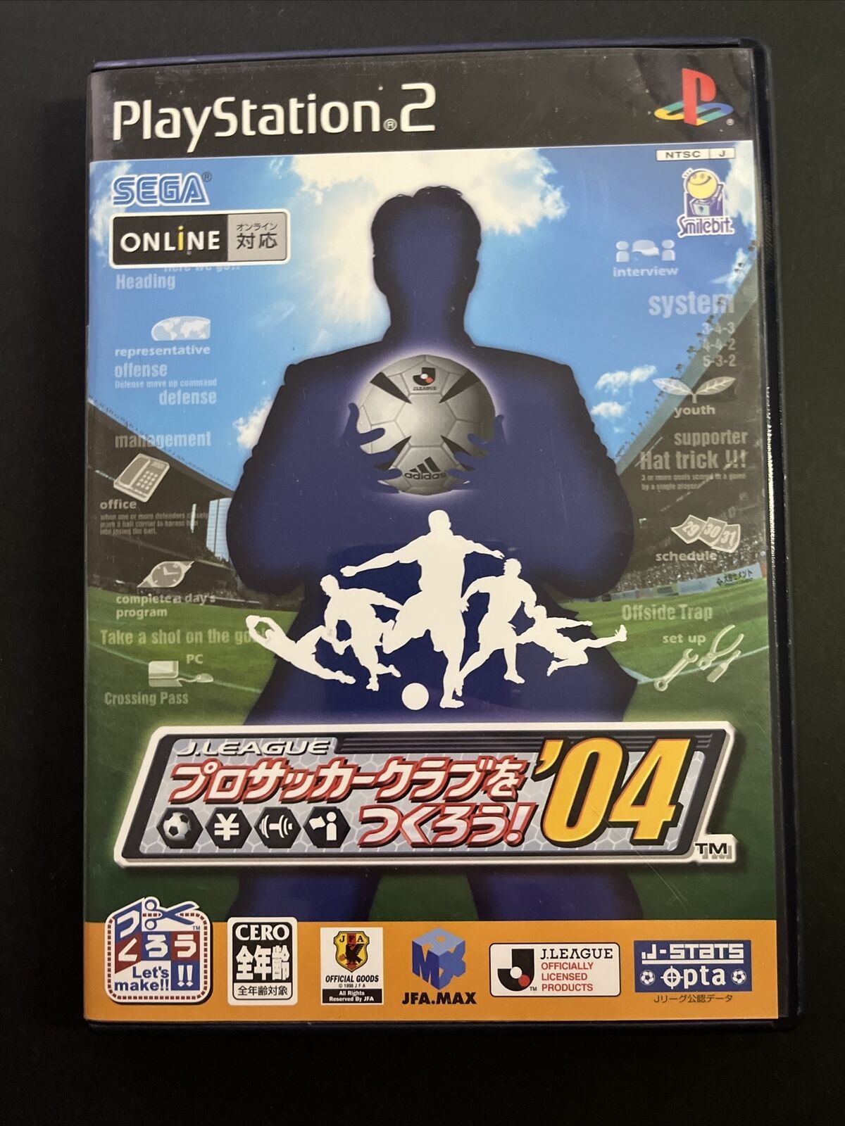 J League Pro Soccer Club 3, 2004 - PlayStation PS2 NTSC-J JAPAN Game