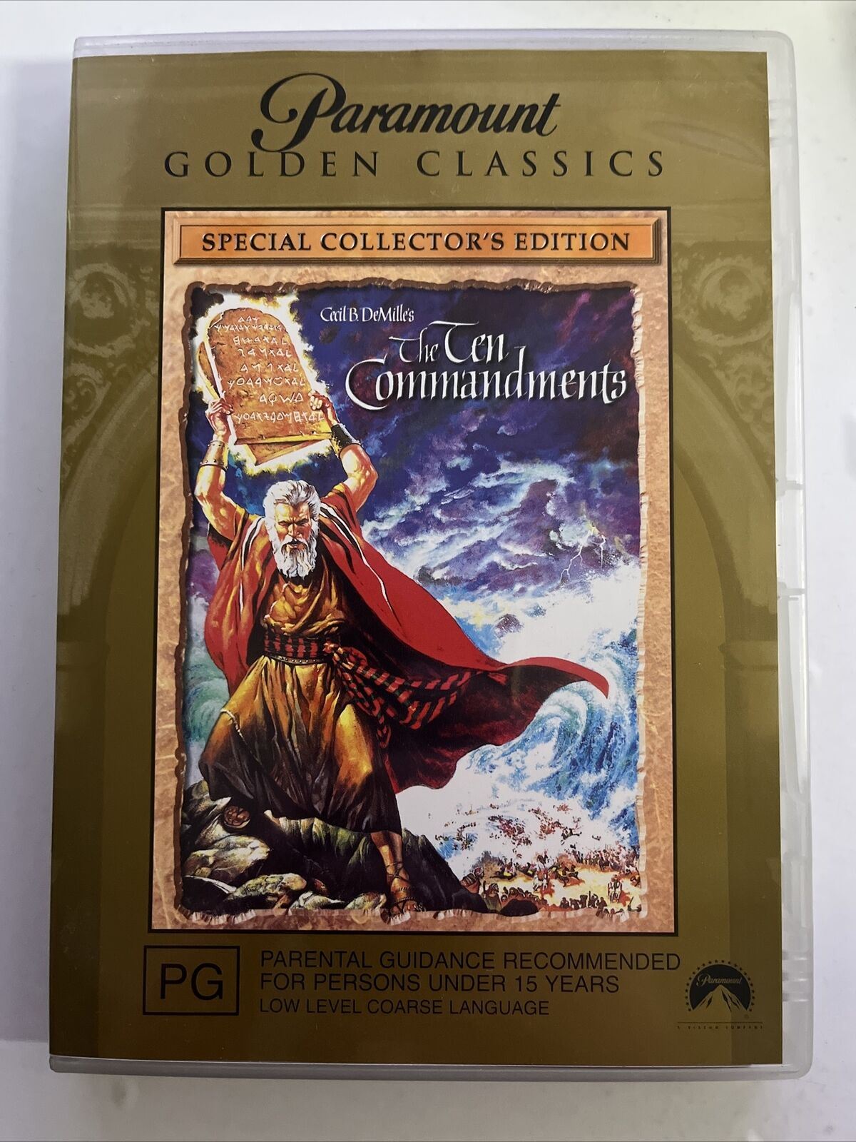 The Ten Commandments - Collector's Edition (DVD, 2-Disc, 1956)