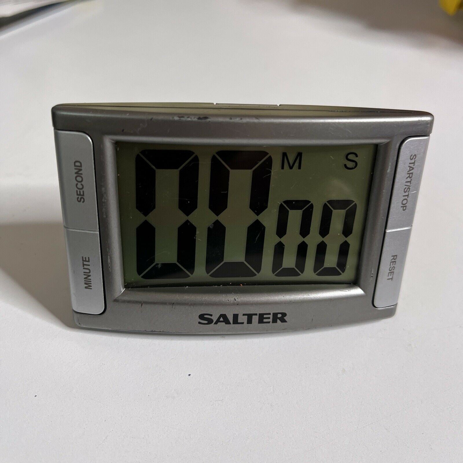 Slater Countdown Timer Salter Digital Electronic Contour Timer Silver 396 – Retro Unit