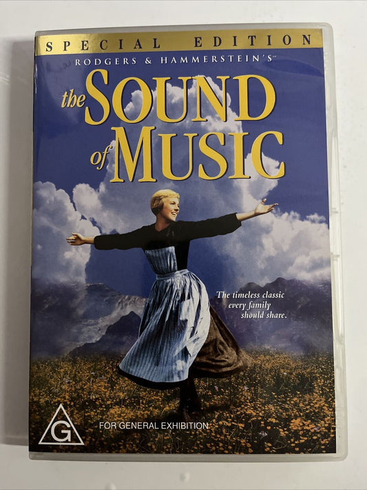 The Sound Of Music - Special Edition (DVD, 1965) Julie Andrews. Region 4
