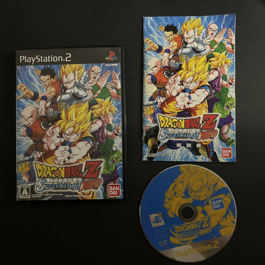 Dragon Ball Z Sparking! NEO - PlayStation PS2 NTSC-J Japan Bandai Game