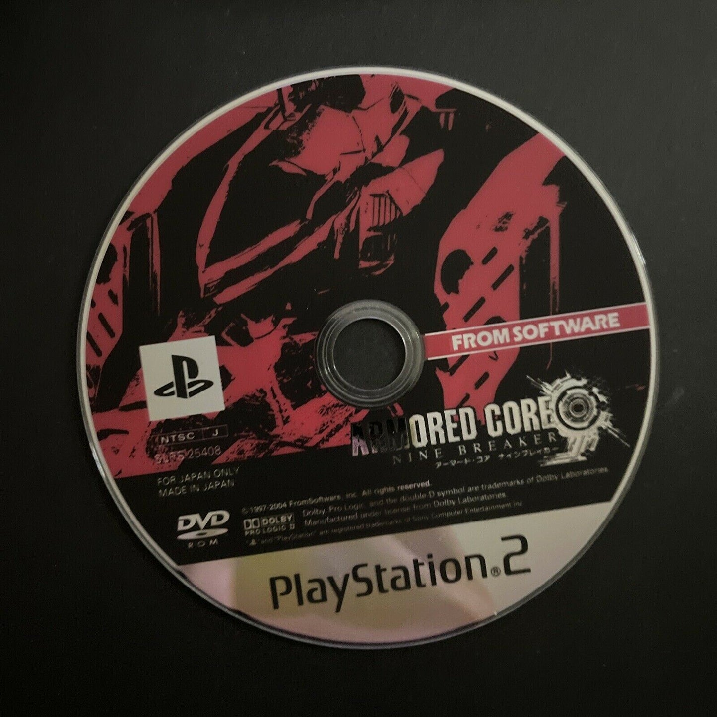 Armored Core Nine Breaker - Sony PlayStation 2 PS2 NTSC-J Japan Game LIKE NEW