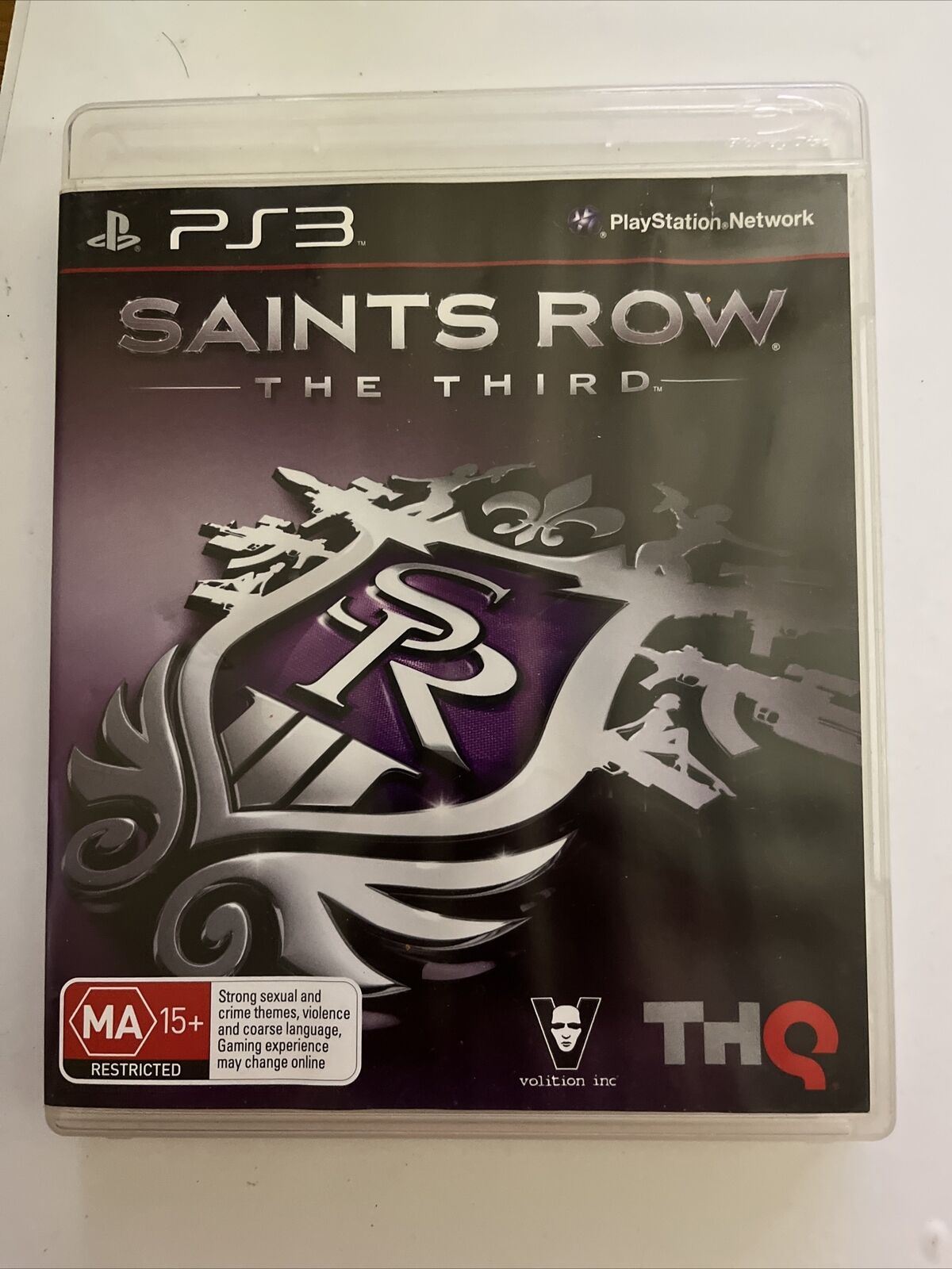 Saints Row : The Third - Sony Playstation 3 PS3 Game with Manual