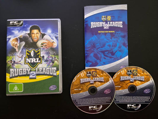 NRL Rugby League 2 - PC CD-Rom Windows Game