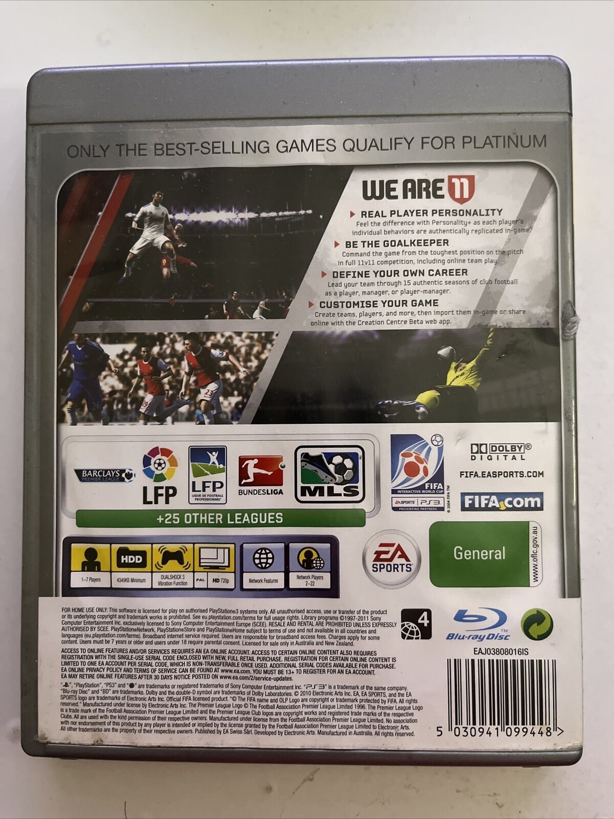 Fifa Soccer 11 Para Ps3 | Meses sin interés Fifa Soccer 11 Para Ps3 | Meses sin interés