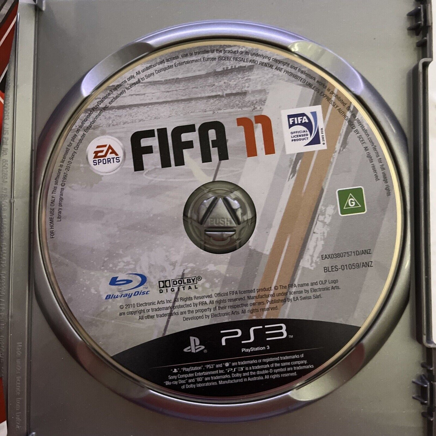 FIFA 11 Platinum Edition - Playstation 3 PS3 Football Soccer Game