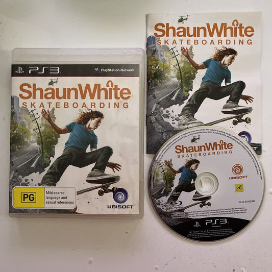 Shaun White Skateboarding - Sony Playstation 3 PS3 Game