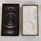 *Box Only* Genuine Apple iPhone 12 Pro Max Graphite 256 Box with Clear Cover