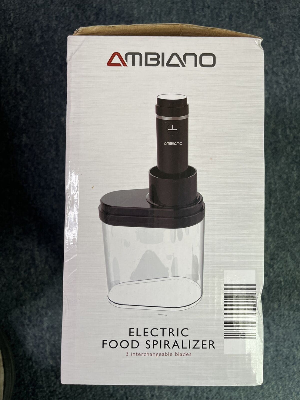 Ambiano Electric Food Spiralizer NEW Retro Unit