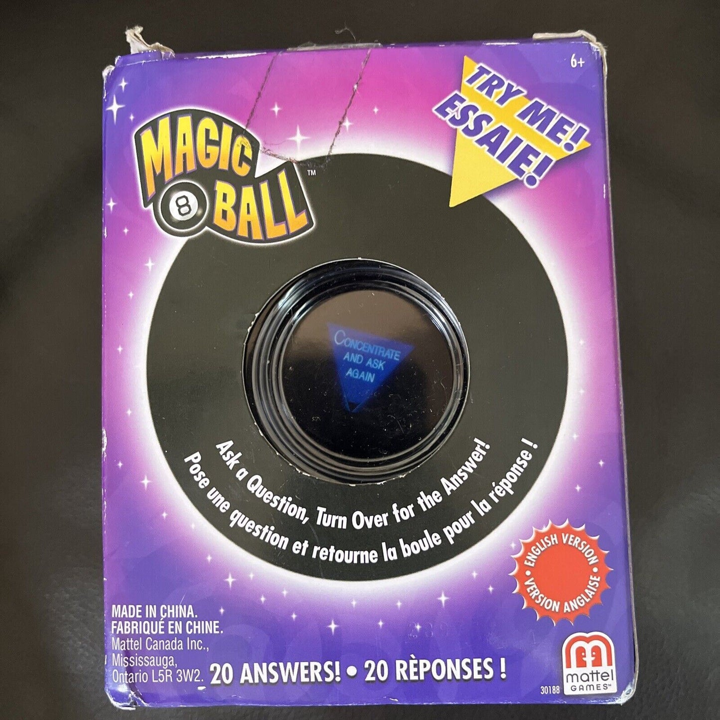 Mattel Magic 8 Ball Novelty Toy (30188)