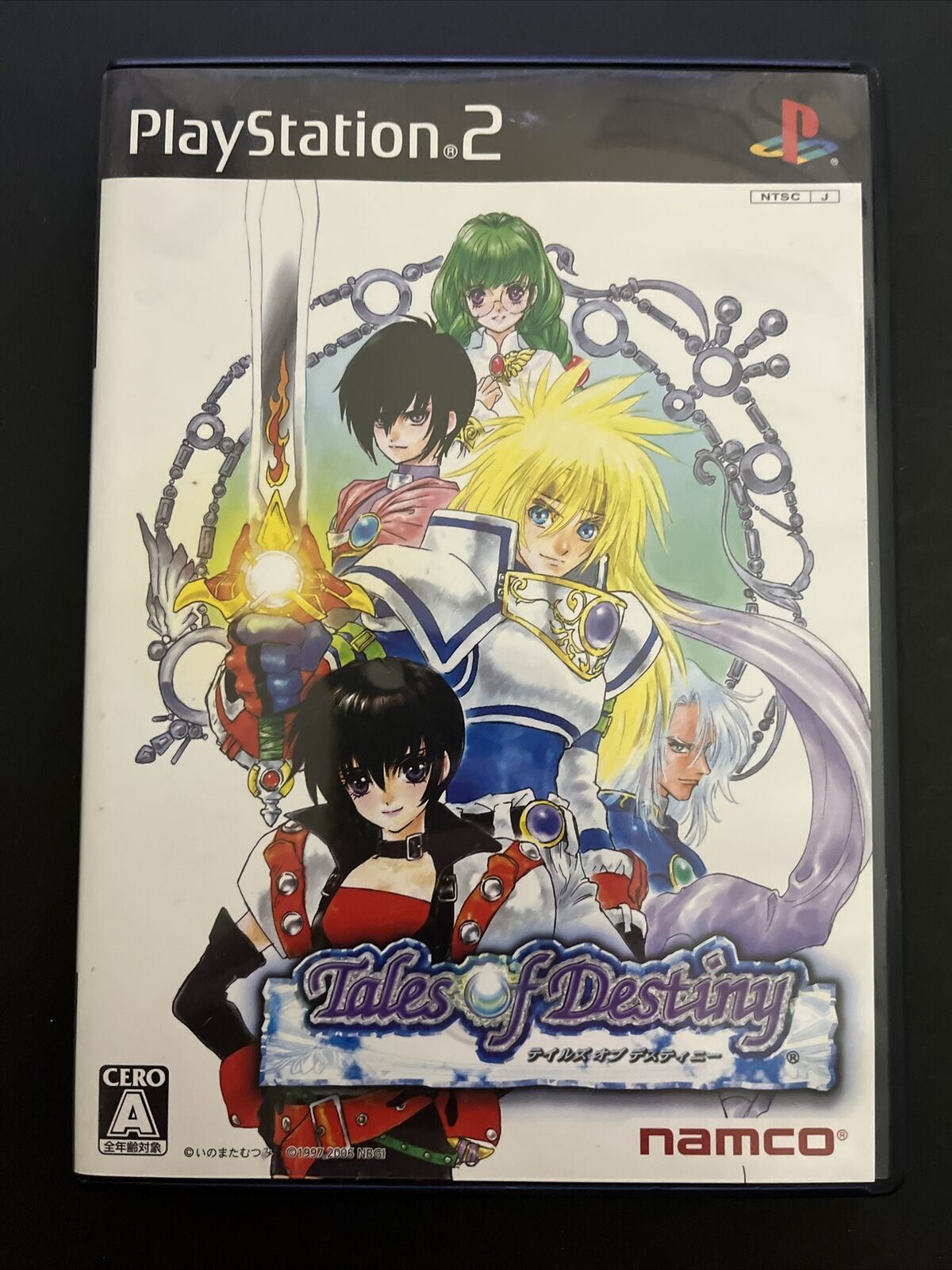 Tales of Destiny - Sony PlayStation 2 PS2 NTSC-J Japan Namco Action RPG Game