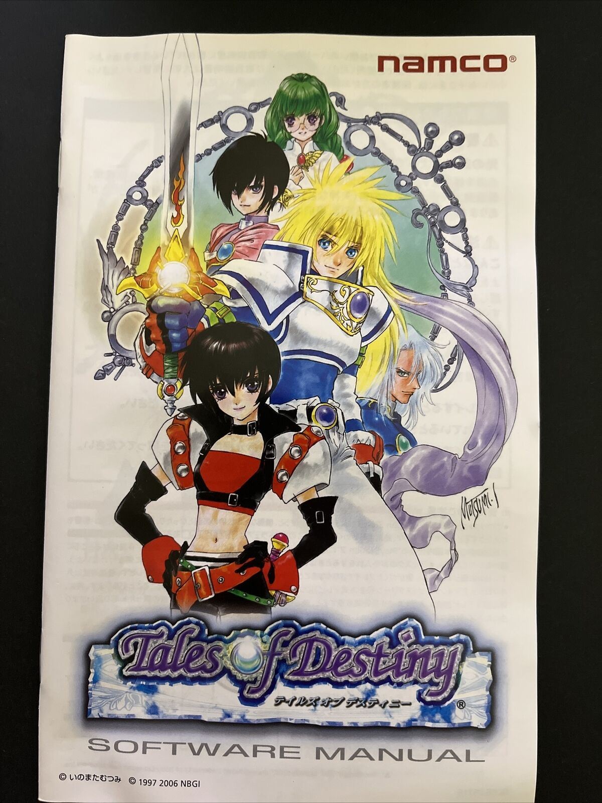 Tales of Destiny - Sony PlayStation 2 PS2 NTSC-J Japan Namco Action RPG Game