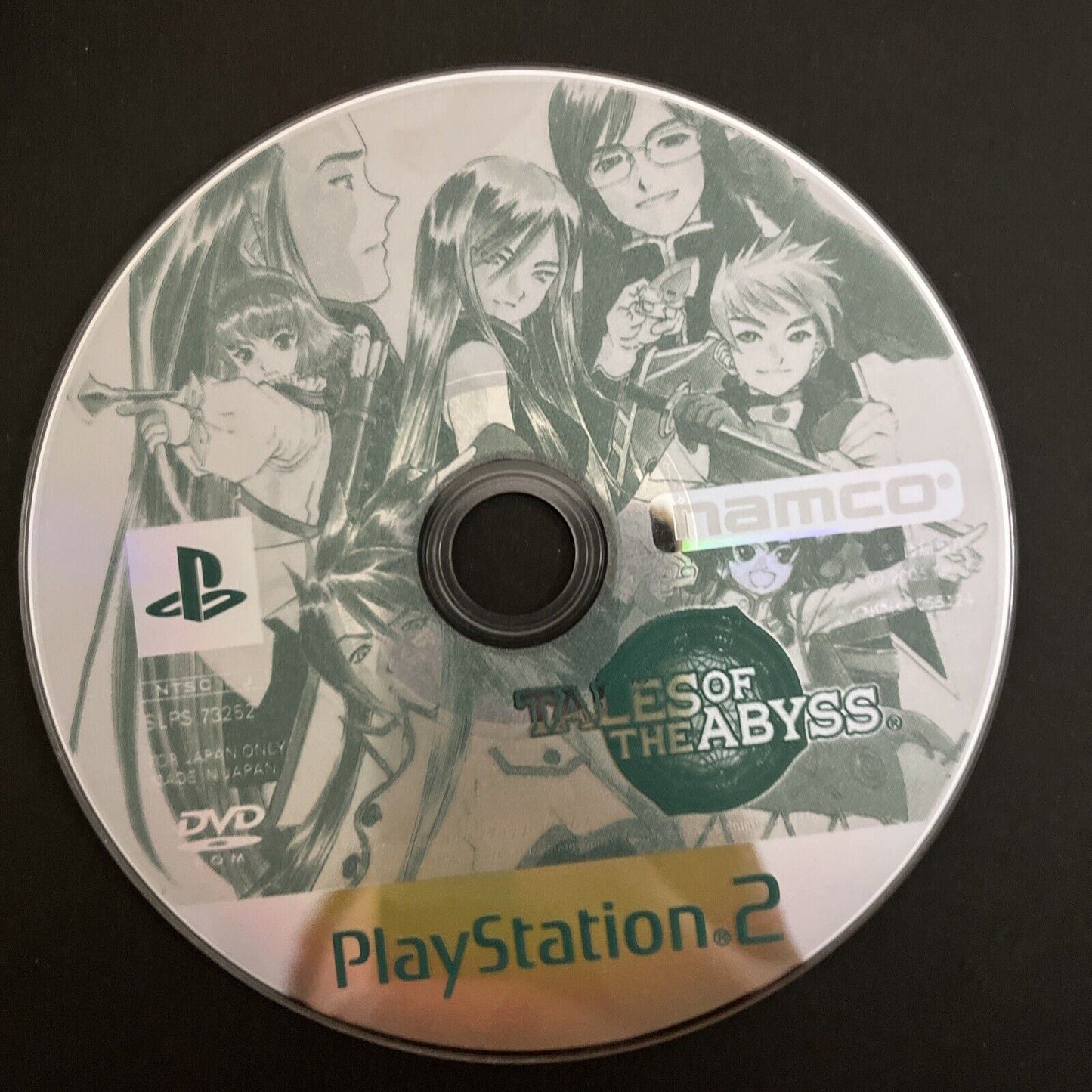 Tales of the Abyss - Sony PlayStation 2 PS2 NTSC-J Japan Action RPG Game