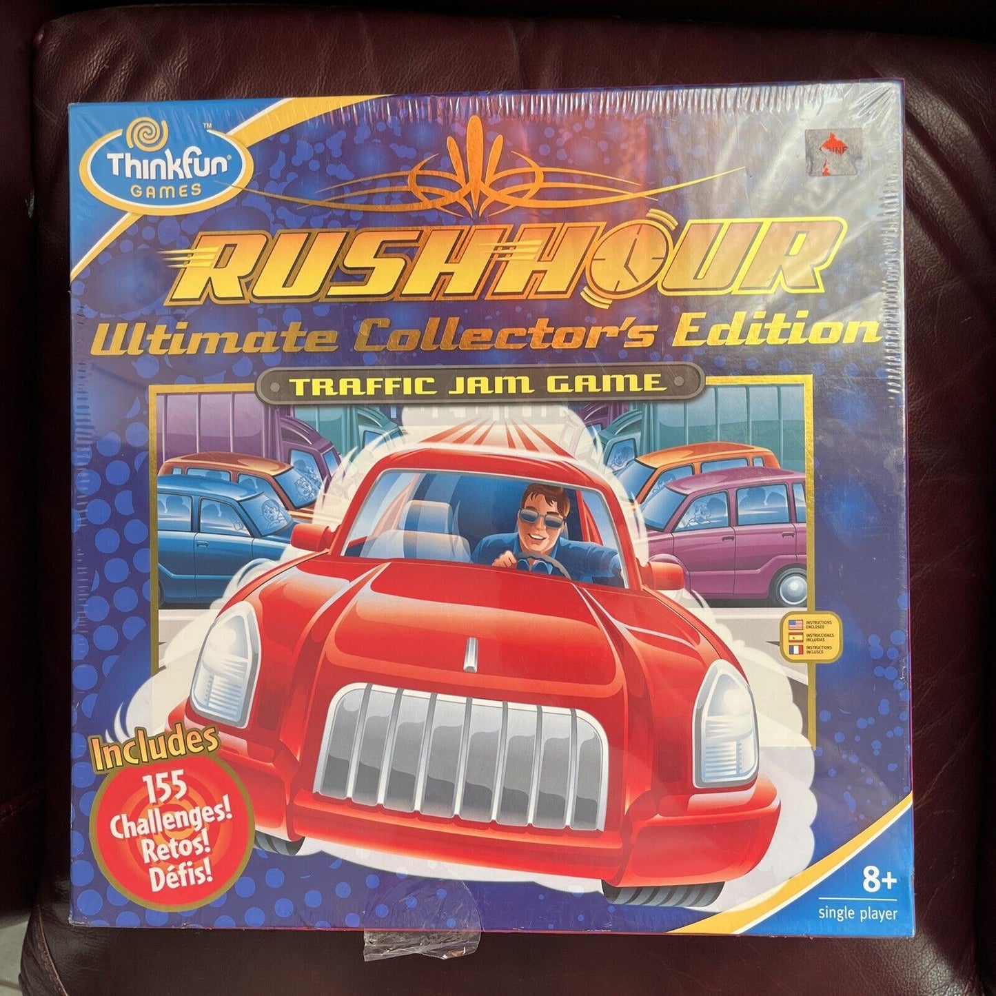 *New Sealed* Rush Hour - Ultimate Collector’s Edition Board Game Think Fun 2007