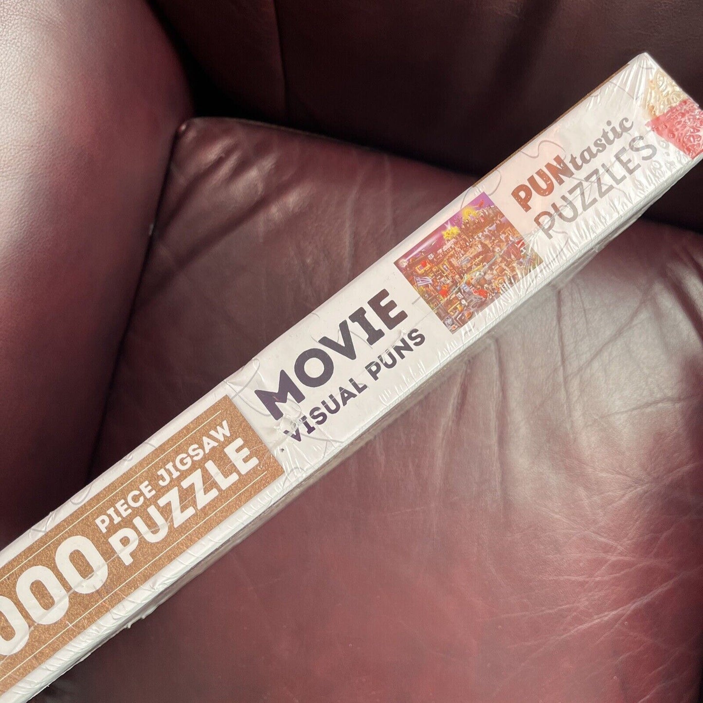 *New Sealed* Movie Visual Puns 1000pc Jigsaw Puzzle Hinkler