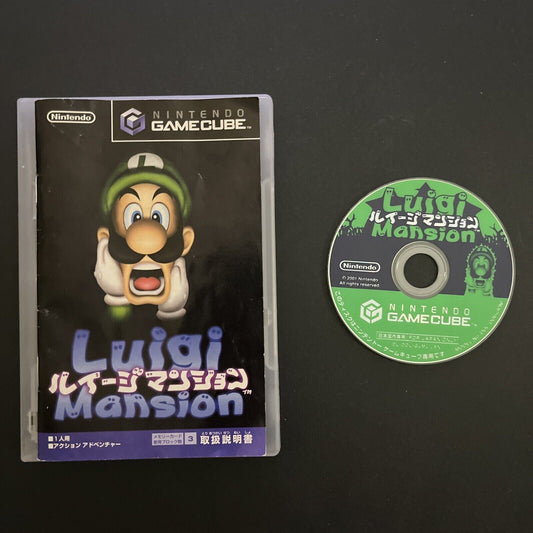 Luigi's Mansion - Nintendo GameCube NTSC-J JAPAN 2001 GC Game