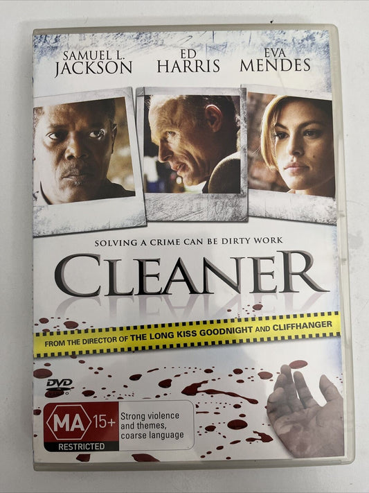 Cleaner (DVD, 2007) NEW Samuel L. Jackson, Ed Harris, Eva Mendes. Region 4