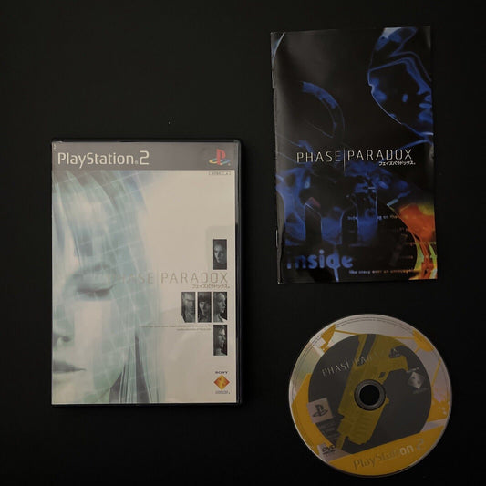 Phase Paradox - Sony PlayStation 2 PS2 NTSC-J Japan Adventure 2001 Game