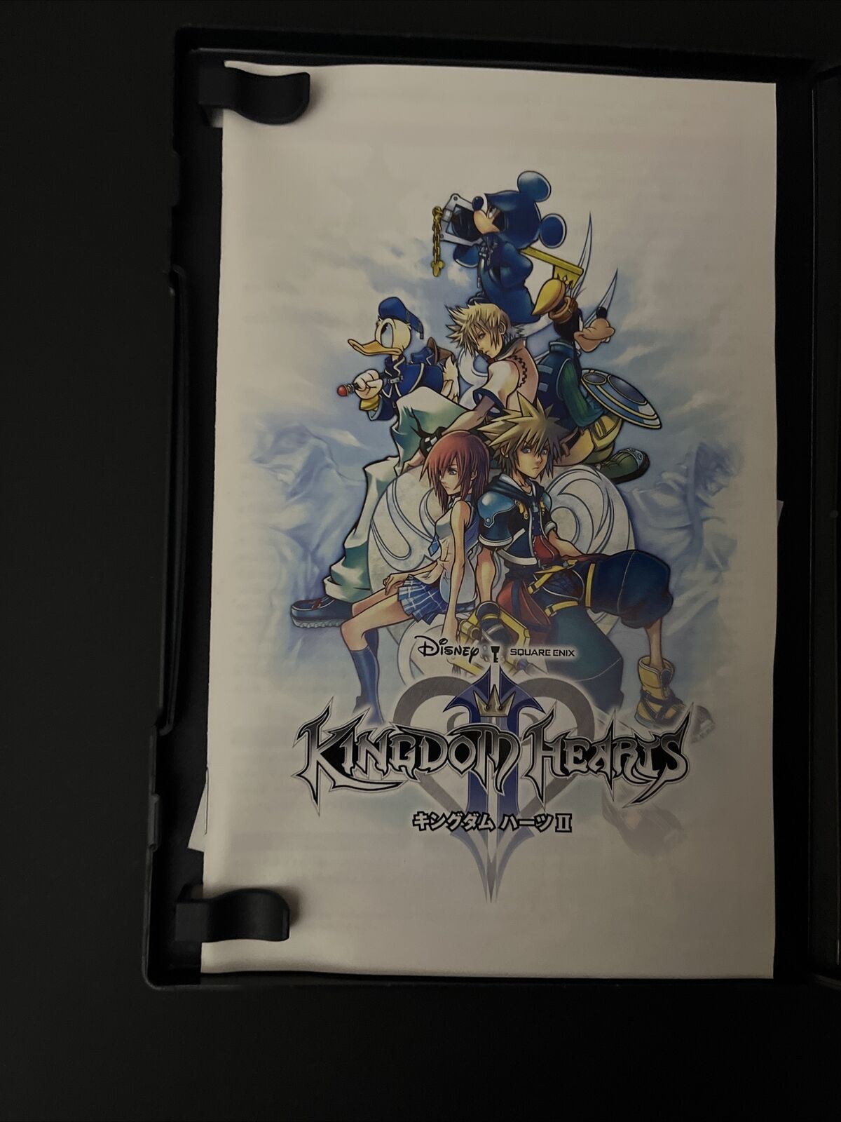 Kingdom Hearts 1 & 2 - PlayStation PS2 NTSC-J Japan Square Enix Action RPG Game