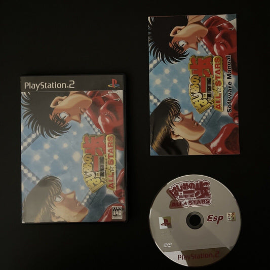 Hajime no Ippo All Stars PS2 Sony PlayStation 2 NTSC-J JAPAN Boxing 2004 Game