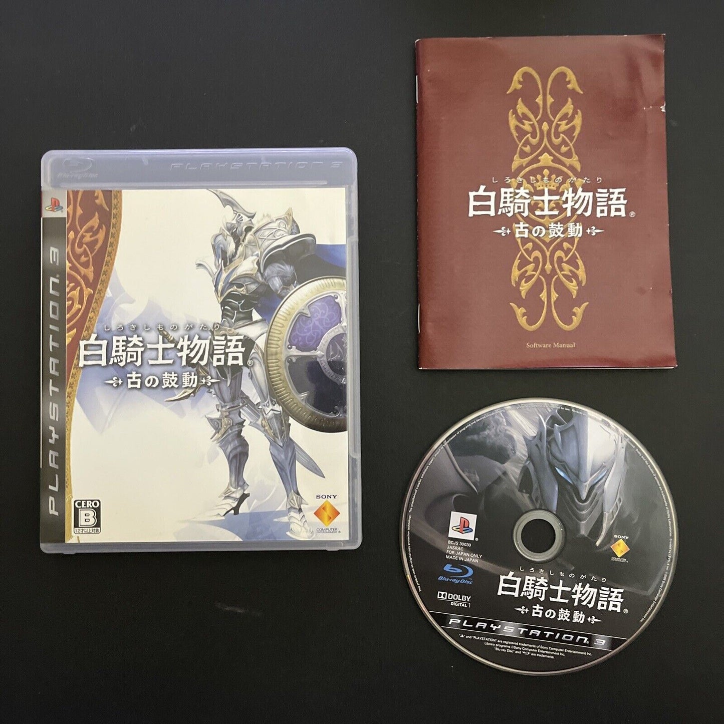 White Knight Chronicles - Sony PlayStation 3 PS3 JAPAN RPG Game