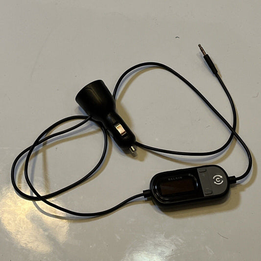 Belkin Tunecast Auto FM Transmitter with USB Cigarette Charger F8Z439