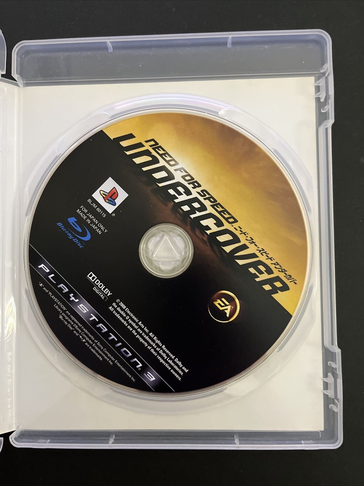 Need for Speed Undercover - Sony PlayStation 3 PS3 JAPAN EA Racing Game