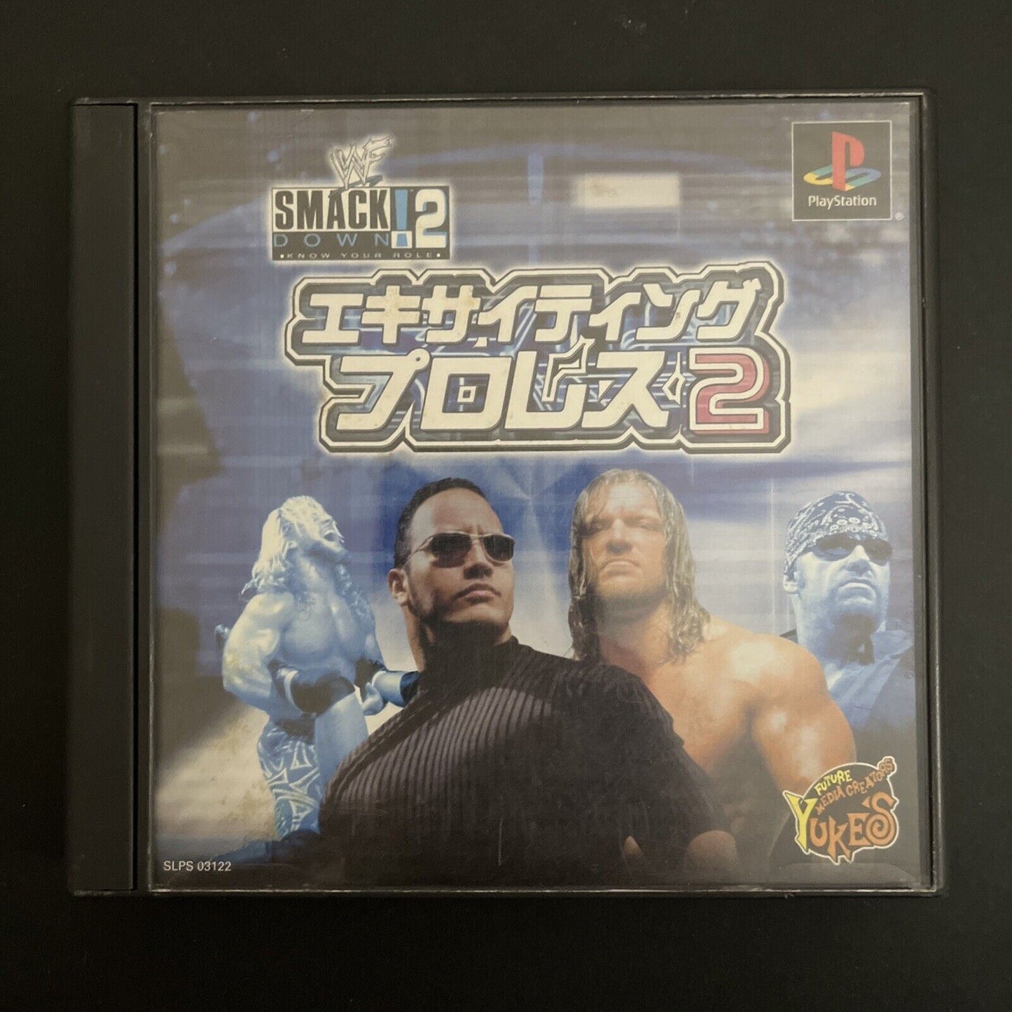 WWF Smackdown! 2 - Sony PlayStation PS1 NTSC-J JAPAN 2001 Pro Wrestling Game