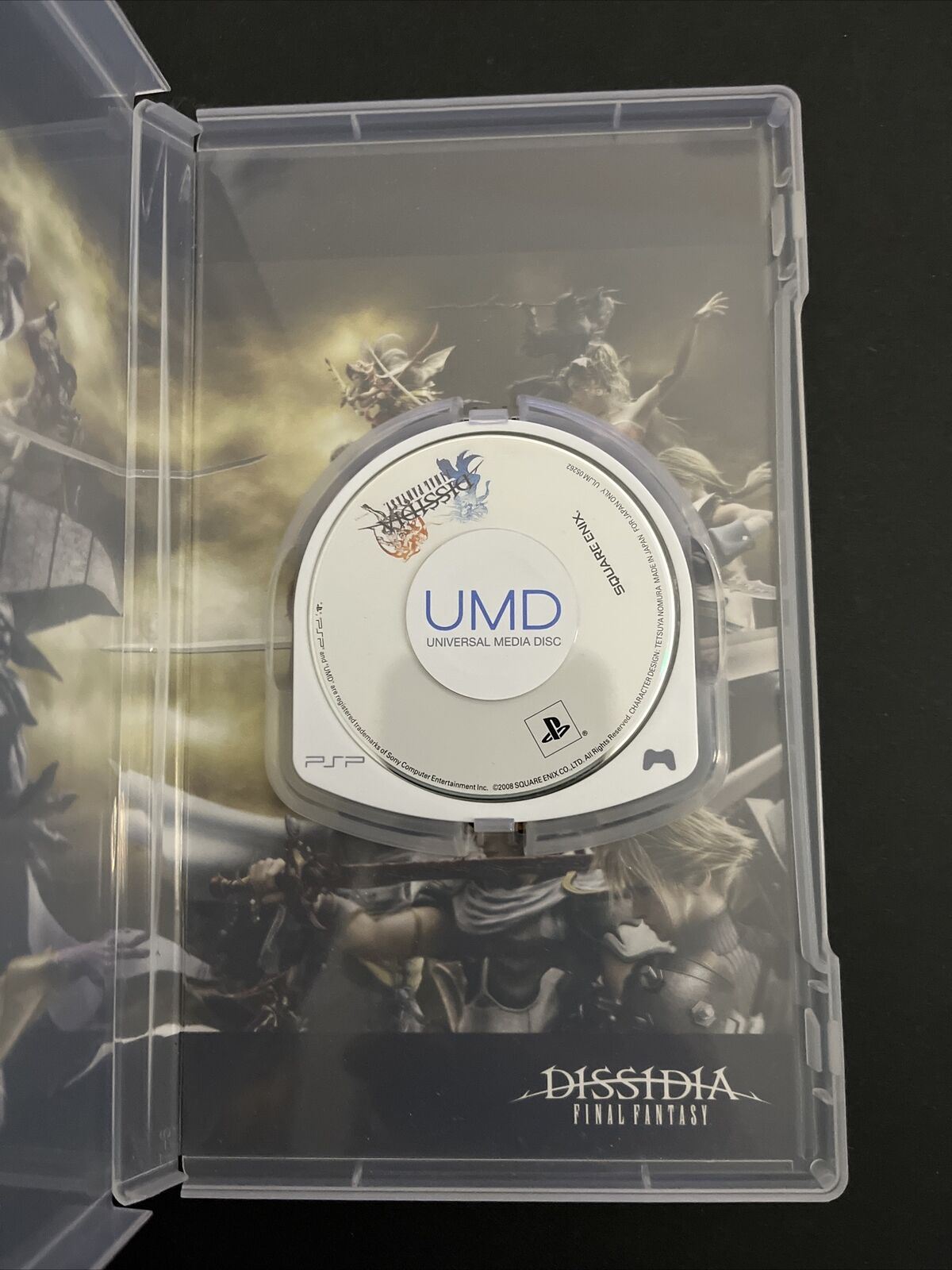 Dissidia Final Fantasy - Sony PSP Japan Square Enix 2008 Game