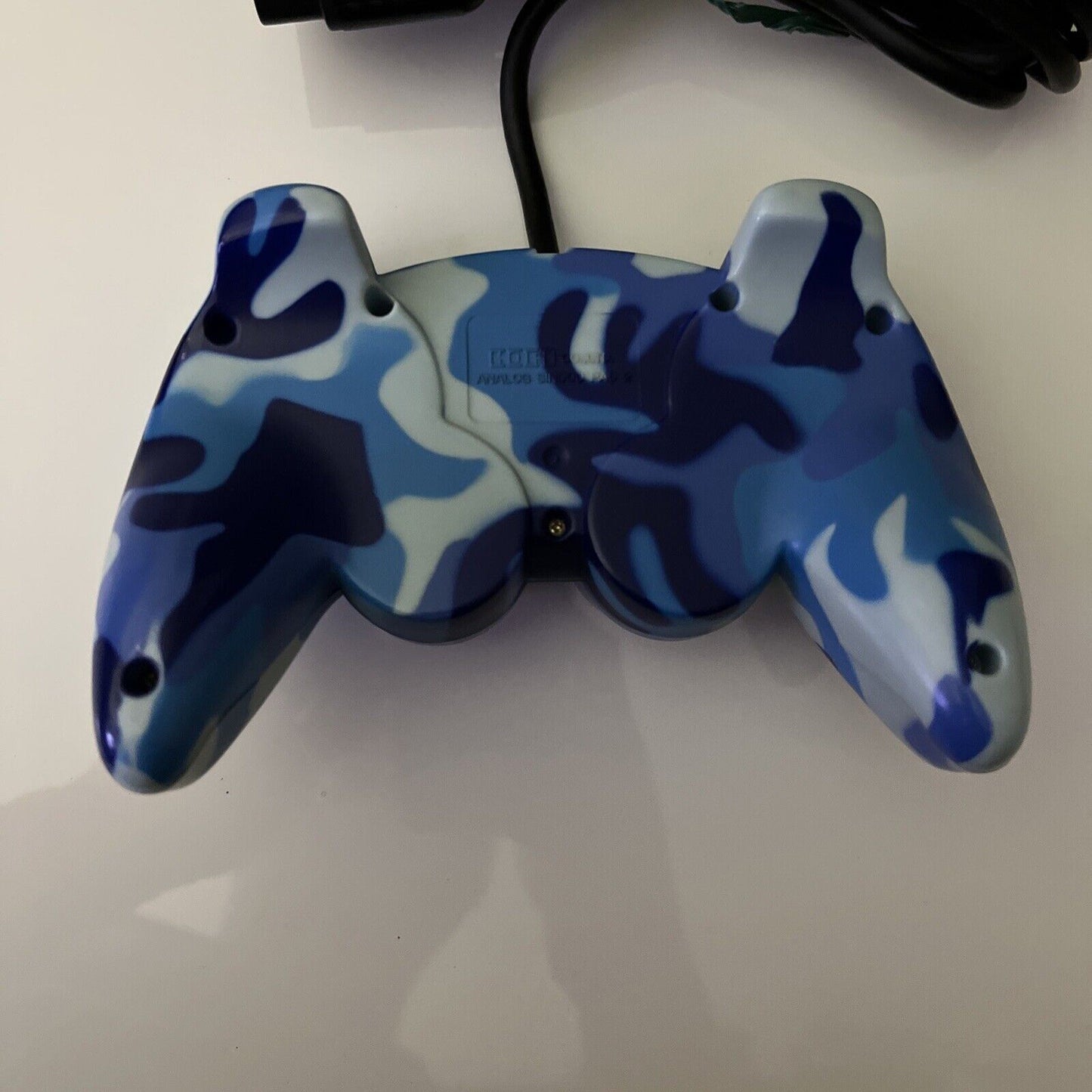 Sony Playstation PS2 HORI Analog Sindou Pad 2 Controller - Camouflage Blue