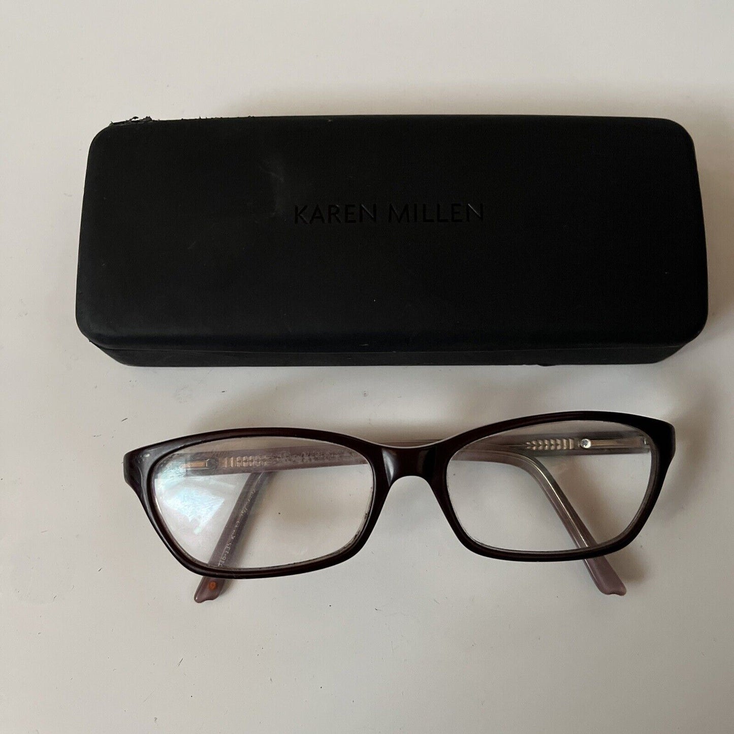 Karen Millen Eye Glasses Frame Womens 13.5cm