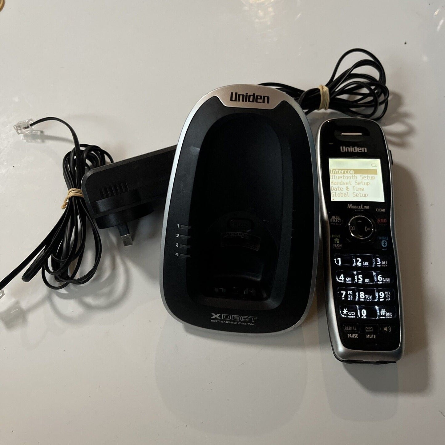 UNIDEN Cordless Handset XDECT 8115 Phone with Bluetooth Compatible with NBN