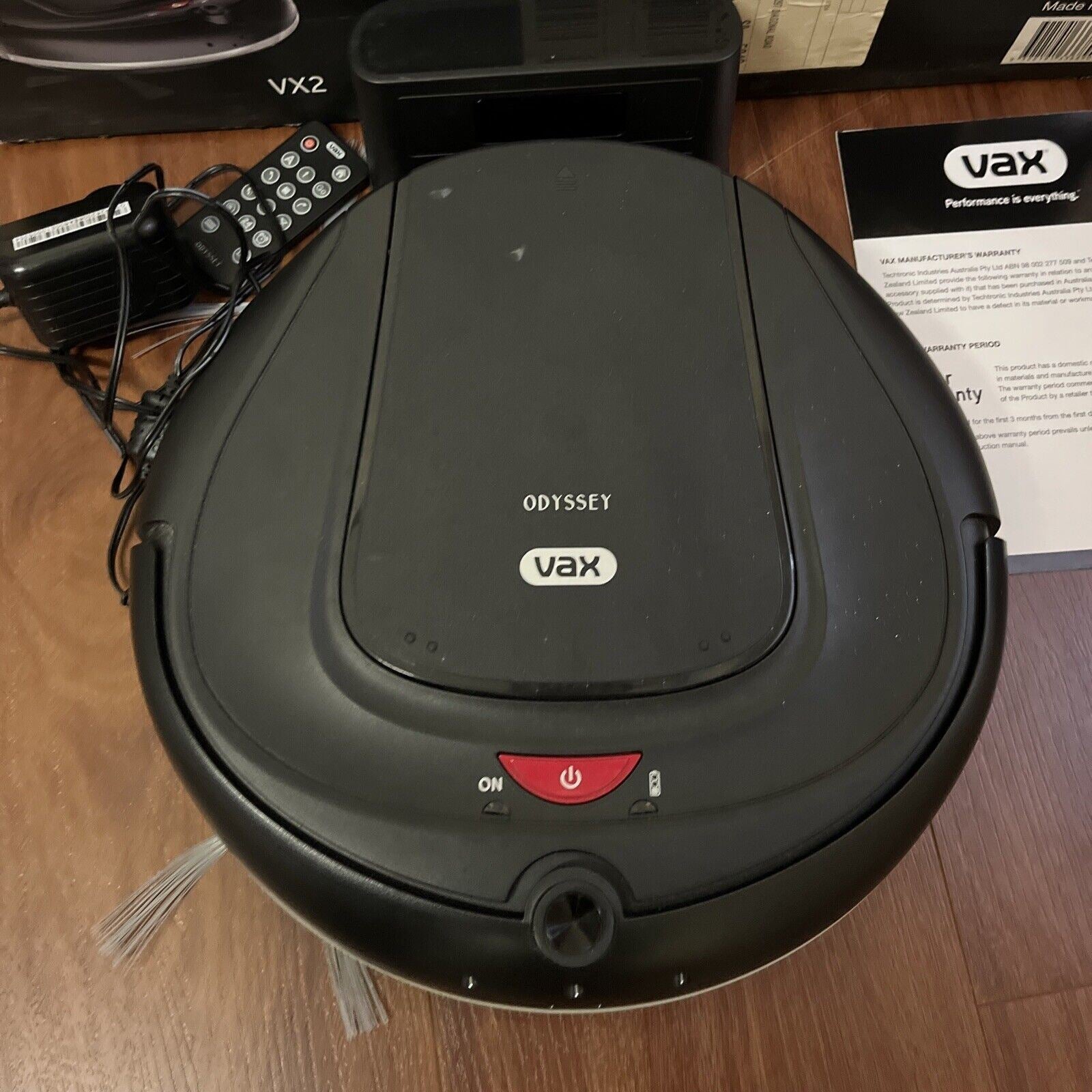 vax odyssey robotic vacuum cleaner