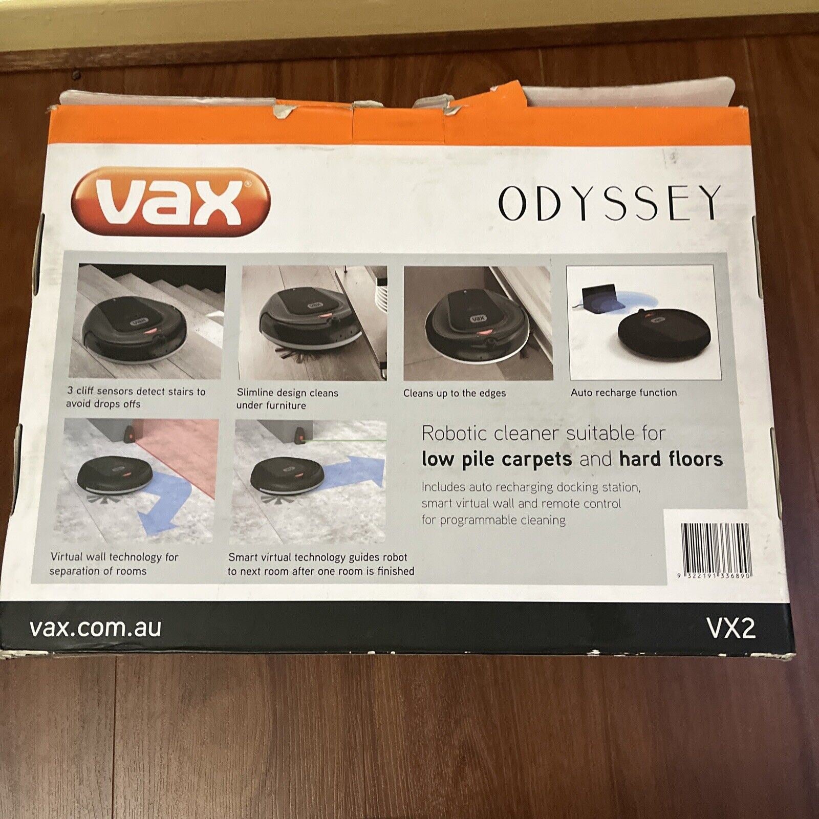 vax odyssey robotic vacuum cleaner