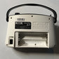 Teac Portable AM/FM Radio PR192 Tested & working order but missing battery lid