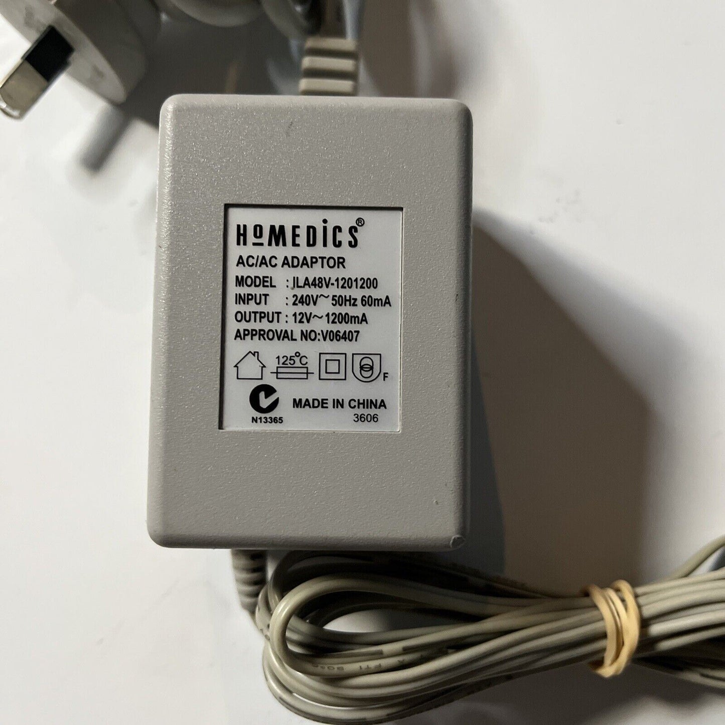 Genuine Homedics AC/AC Adaptor JLA48V-1201200 12V 1200mA