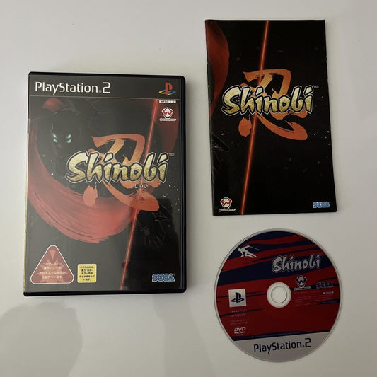 Shinobi - Sony PlayStation 2 PS2 NTSC-J JAPAN Sega Action 2002 Game