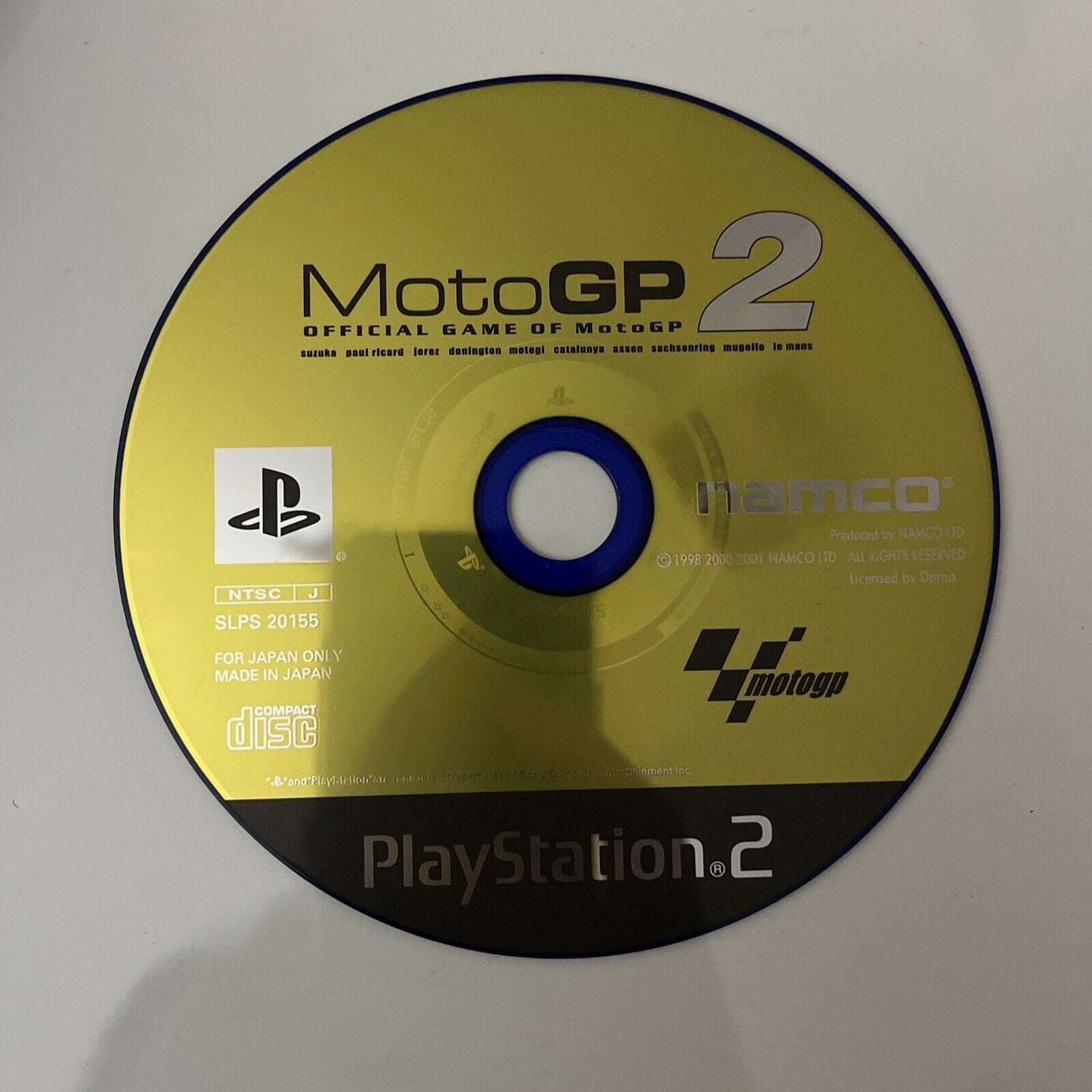 MotoGP 2 - Sony PlayStation 2 PS2 NTSC-J JAPAN Namco Motorcycle Game