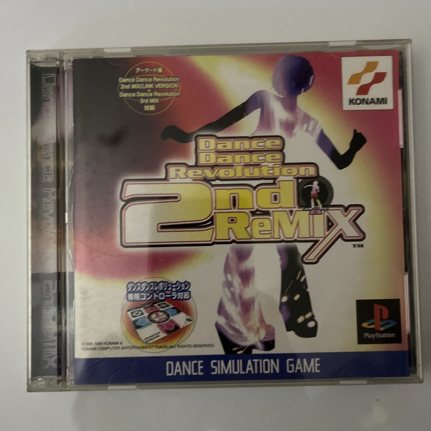 Dance Dance Revolution 1 & 2 Remix - Sony PlayStation PS1 NTSC-J JAPAN Game