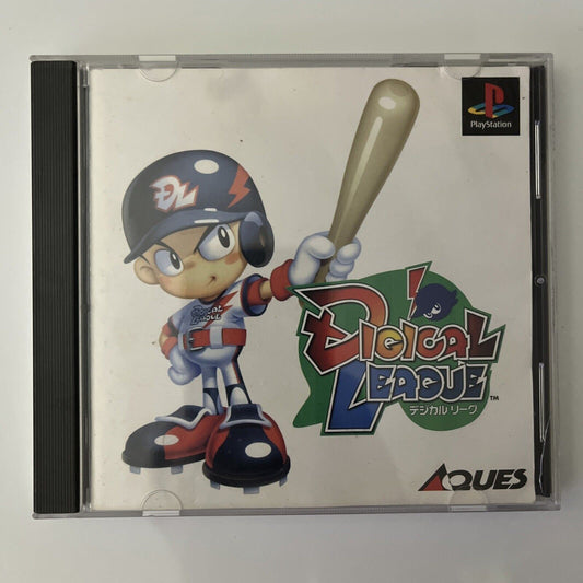 Digical League Baseball - Sony PlayStation PS1 NTSC-J JAPAN 1997 Squaresoft Game