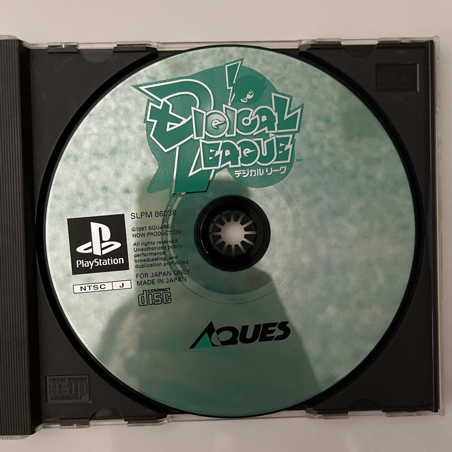 Digical League Baseball - Sony PlayStation PS1 NTSC-J JAPAN 1997 Squaresoft Game