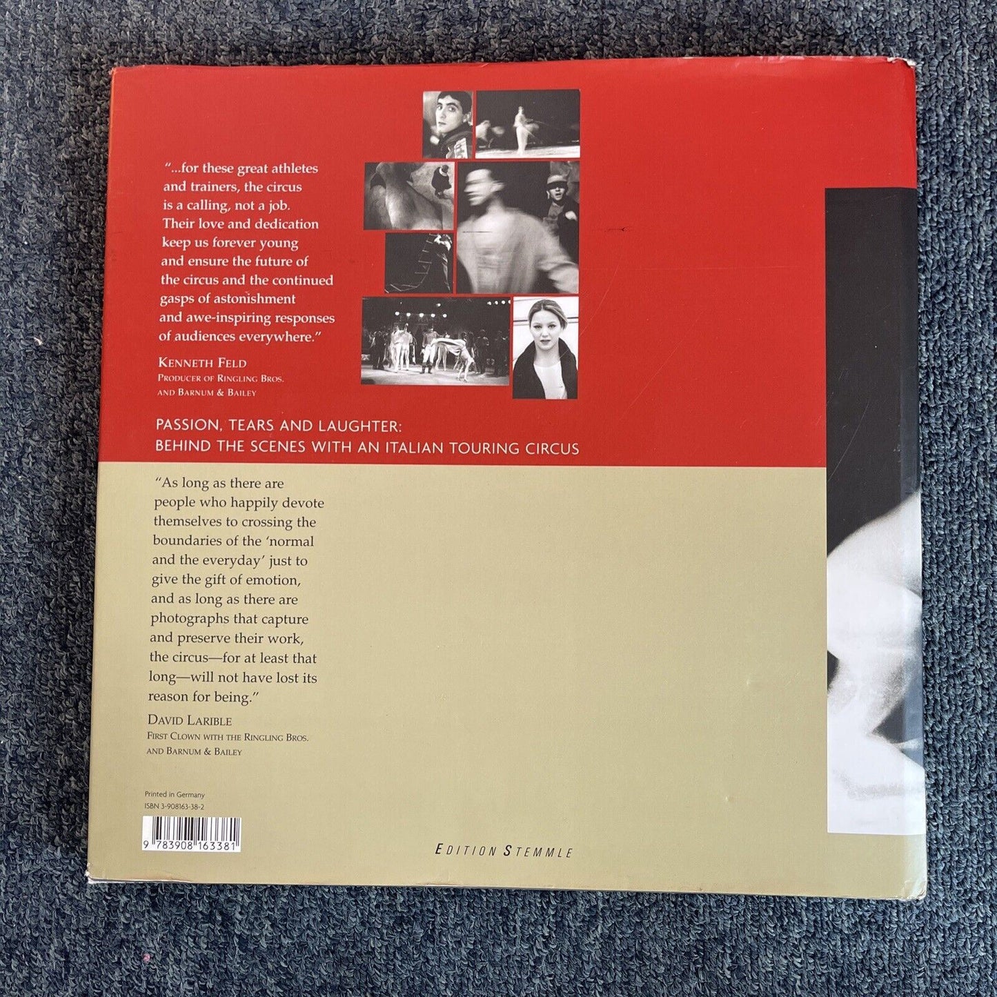 Circus Life - Every Night All Around the World by Gianluigi Di Napoli 2001 Book