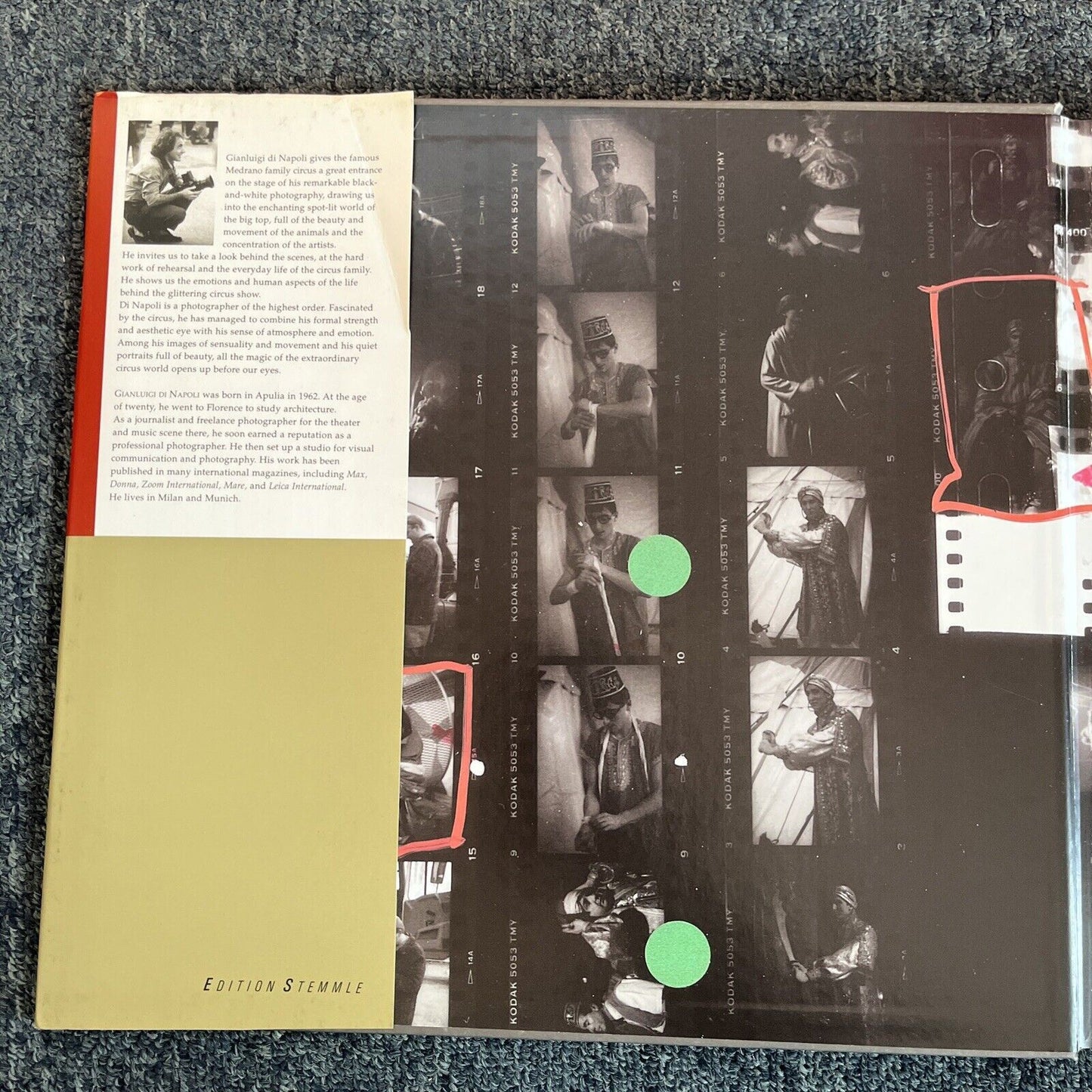 Circus Life - Every Night All Around the World by Gianluigi Di Napoli 2001 Book